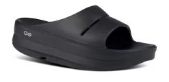 OOfos Women's OOmega OOahh Sandal - Black