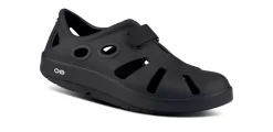 OOfos Women's OOcandoo Sandal - Black