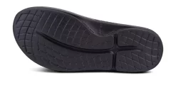 OOfos Men's OOahh Sport Slide Sandal - Black Matte -Oofos 1500MATBLK shot7