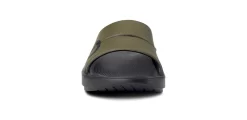 OOfos Women's OOahh Sport Slide Sandal - Tactical Green -Oofos 1500TACGRN shot3 9e9346b0 8be6 4ce8 bc73 98927e96dbd2