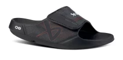 BAUER/OOFOS Women's OOahh Sport Flex Sandal – Black