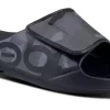 OOfos Women's OOahh Sport Flex Sandal - Black Camo