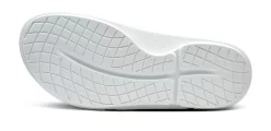 OOfos Men's OOahh Sport Flex Sandal - White -Oofos 1550WHITE shot7