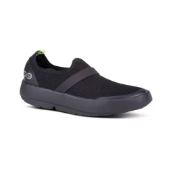 OOFOS Women's OOmg Mesh Low - Black