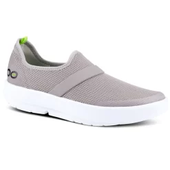 OOFOS Women's OOmg Mesh Low - White / Gray
