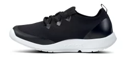OOfos Women's OOmg Sport LS Low Shoe - White Black -Oofos 5076WHTBLK shot4