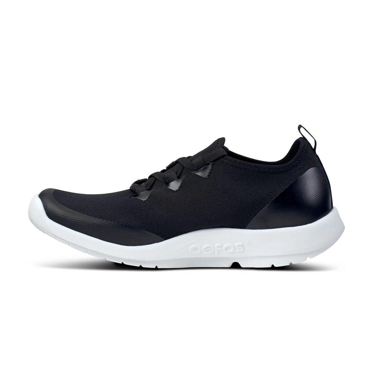OOFOS Women's OOmg SportLS Low - White / Black 3 OOFOS Women's OOmg SportLS Low - White / Black - Image 3