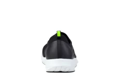 OOfos Men's OOmg Sport Low Shoe - White Black -Oofos 5085WHTBLK shot5 1 scaled