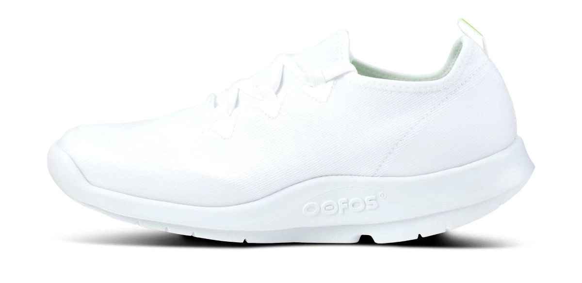 OOfos Men's OOmg Sport LS Low Shoe - White 7 OOfos Men's OOmg Sport LS Low Shoe - White - Image 7