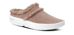 OOfos Women's OOcoozie Mule Shoe - Chocolate