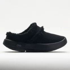 Oofos 18 OOFOS OOcoozie Mule Men's Black