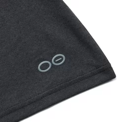 OOfos Women's COOl Down T Shirt - Dark Gray Heather -Oofos 8000DKGRYHEA Shot03