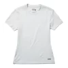 OOfos Women's COOl Down T Shirt - Light Gray Heather