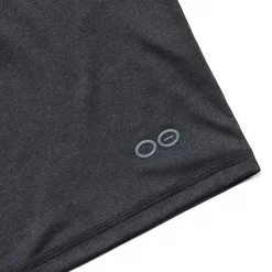 OOfos Men's COOl Down T Shirt - Dark Gray Heather -Oofos 9000DKGRYHEA Shot03
