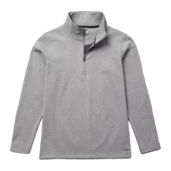 OOfos Men's COOl Down ¼ Zip - Gray Heather