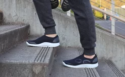 OOfos Men's OOmg Sport Low Shoe - White Black -Oofos MicrosoftTeams image 10