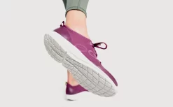 OOfos Women's OOmg Sport LS Low Shoe - Plum -Oofos MicrosoftTeams image 216