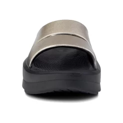 OOFOS Women's Oomega Ooahh Luxe - Latte -Oofos Template 97363.1709921933